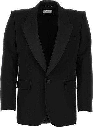 Single-Breasted Tuxedo Jacket