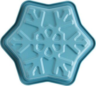 9.8 Carbon Steel Snowflake Shaped Cake Pans Blue