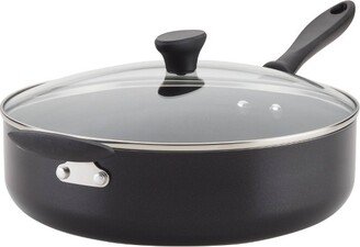 Reliance 6qt Covered Saute Pan with Helper Handle Black