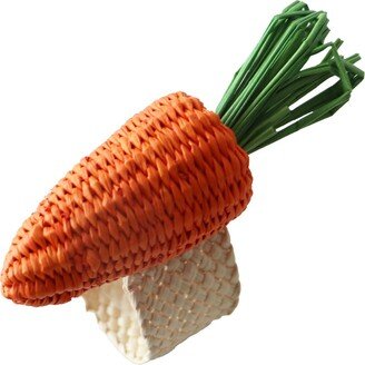 Carrot Napkin Ring Iraca/straw/Easter