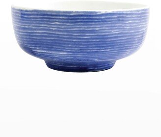 Santorini Stripe Medium Footed Serving Bowl