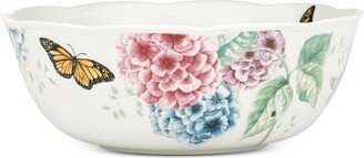 Butterfly Meadow Hydrangea Collection Serving Bowl