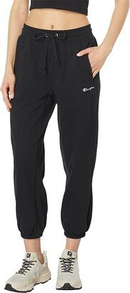 Reverse Weave French Terry Joggers (Black) Women's Clothing