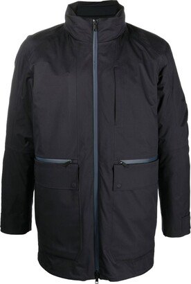 Zip-Up Hooded Jacket-AA