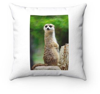 Meerkat Pillow - Throw Custom Cover Gift Idea Room Decor