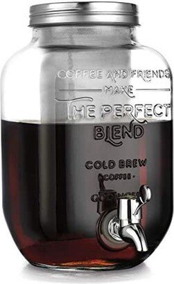 Godinger Cold Brew Coffee Maker, Iced Dispenser - 1 Gallon | 3.78L