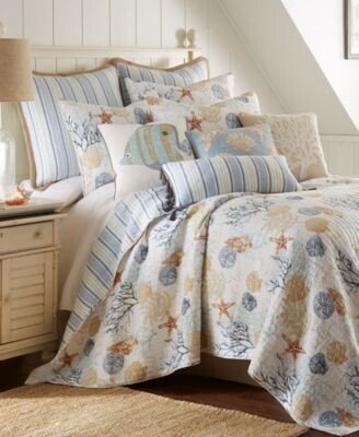 Coral Sealife Quilt Sets