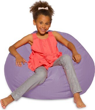 Posh Creations Big Comfy Bean Bag Chair: Posh Large Beanbag Chairs with Removable Cover for Kids-AA