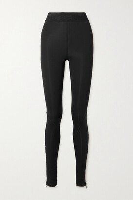 Sian Stretch-jersey Leggings - Black