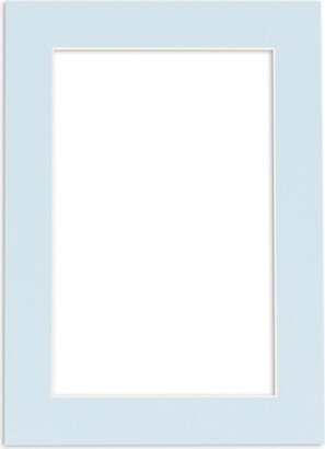 PosterPalooza 9x11 Mat Bevel Cut for 5.5x8.5 Photos - Acid Free Baby Blue Precut Matboard - For Pictures, Photos, Framing