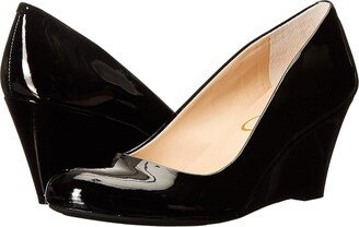 Sampson (Black Patent) Women's Wedge Shoes