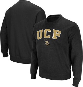 Men's Black Ucf Knights Arch Over Logo Pullover Sweatshirt
