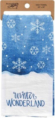 Decorative Towel Winter Wonderland - 1 Decorative Towel 28.00 Inches - 100% Cotton Kitchen - 111045 - Cotton - Blue