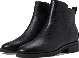 River Chelsea Bootie (BLACK LEATHER W/BLACK OUTSOLE) Women's Shoes