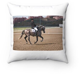 Rider Competing Pillow - Throw Custom Cover Gift Idea Room Decor