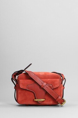 Wasy Shoulder Bag In Rust Suede