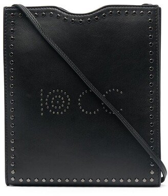 10 CORSO COMO Logo-Studded Leather Shoulder Bag