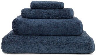 Midnight Blue Soft Twist 4-Piece Towel Set
