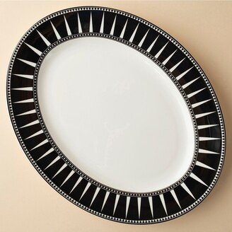 Marrakech Rimmed Oval Platter, 16