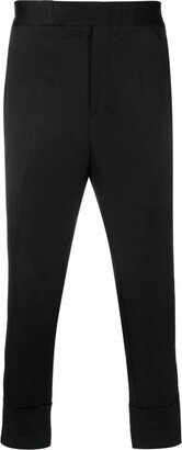 SAPIO Tailored Cropped Cotton Trousers