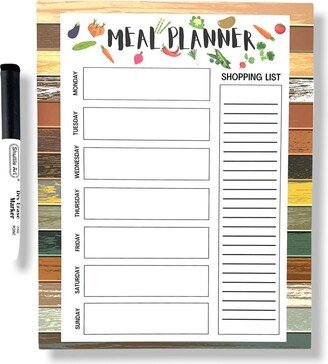 Meal Planner Inch Dry Erase Magnet With Marker