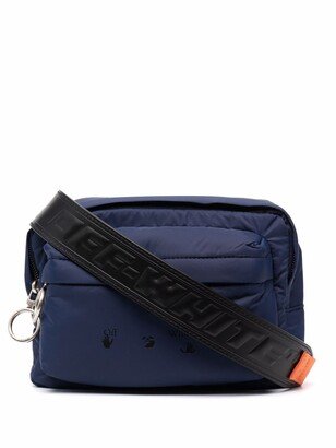 Logo-Print Belt Bag-AJ