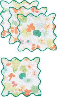 Caitlin McGauley for Moda Domus Set-of-Four Linen Coasters