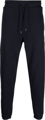 Straight Cotton-Blend Track Pants