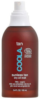 Organic Sunless Tan Dry Body Oil Mist