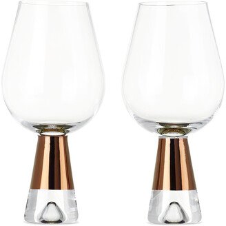 Copper Tank Wine Glass Set