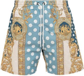 Seashell Baroque Swim Shorts