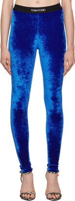 Blue Signature Leggings