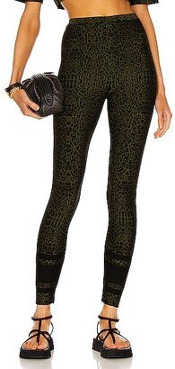 Animalier Legging in Green