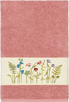 Serenity Embellished Bath Towel - Tea Rose