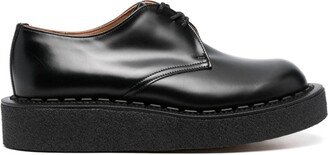 Leather Lace-Up Oxfords