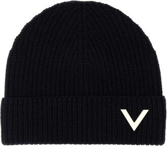 Logo Plaque Beanie