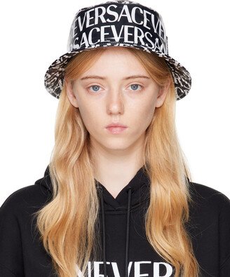 Black Allover Bucket Hat