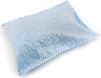 McKesson Pillowcase Standard 21 W x 30 L Disposable Blue Tissue / Poly 18-918 100 Ct
