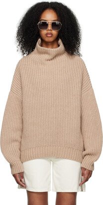 Beige Sydney Turtleneck