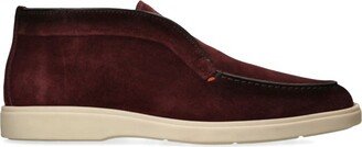 Suede Detroit High-Top Loafers