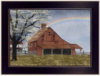 His Promise by Billy Jacobs, Ready to hang Framed Print, Black Frame, 18