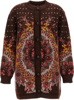 Jacquard Cardigan