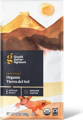 Signature Organic Tierra del Sol Medium Roast Ground Coffee - 12oz - Good & Gather™