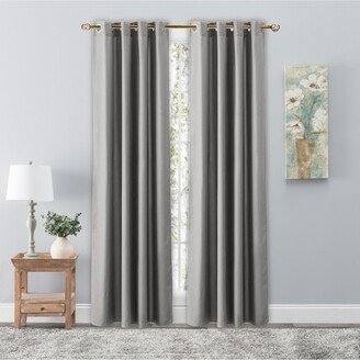 Glasgow Grommet Curtain Panel 56W x 84L