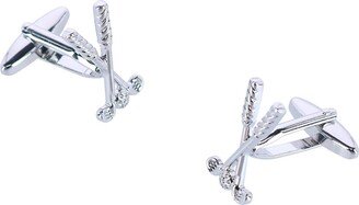 Hole In One Golf Clubs Novelty Cufflinks (1 Pair)