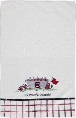 Magnolia Lane South Carolina Gamecocks Eat Drink & Go Team Kitchen Towel