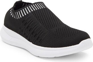 Textured Knit Slip-On Sneaker