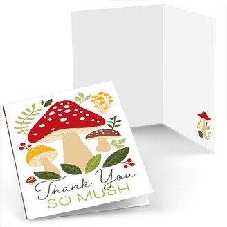 Big Dot Of Happiness Wild Mushrooms Toadstool Party Thank You Cards (8 count)