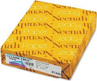 Neenah Paper CLASSIC CREST Writing Paper 24lb 8 1/2 x 11 Natural White 500 Sheets 01345