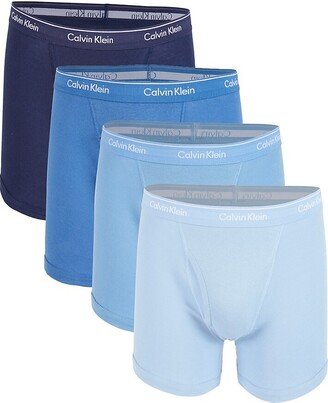 4-Pack Classic-Fit Cotton Boxer Briefs